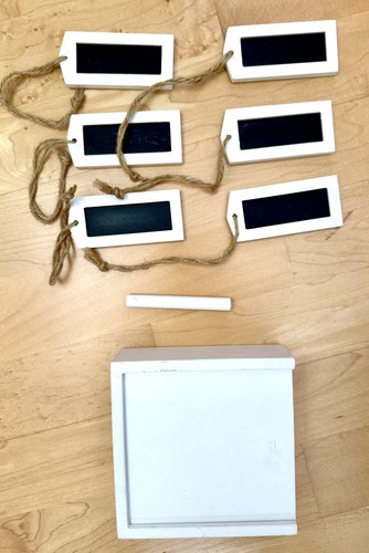 Set namensschilder - set, 6