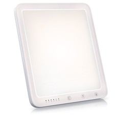 Mybeo LED Tageslichtlampe einstellbare Lichttemperatur Timer Weiß Lichttherapie