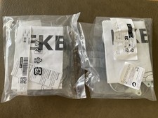 2x Ikea 703.400.44 Eket Verstellbarer Fuß + Schrauben 2 komplette Sets