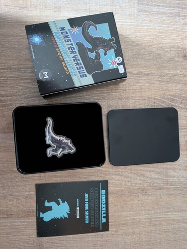 Unze silber godzilla new - silber,