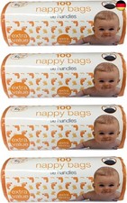 TidyZ 400 Stück Windelbeutel