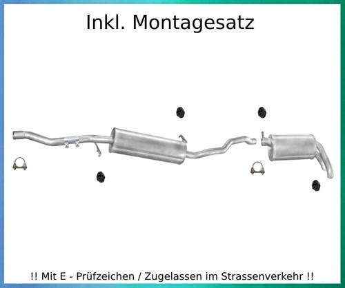 Auspuffanlage für ford - auspuffanlage,