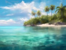 Wandbild: Wunderschöne