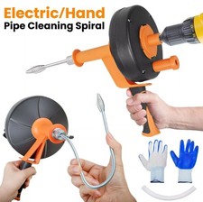 Abflussreiniger Spirale Rohrreinigungsspirale,für Akkuschrauber u. Bohrmaschinen