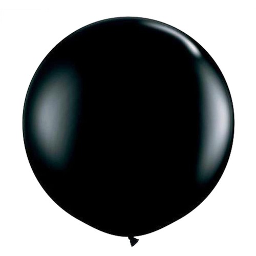 Zoll luftballons schwarz - zoll,