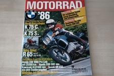 1) Motorrad 18/1985 - BMW K 75