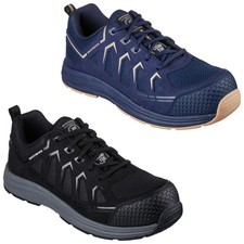 Skechers Herren Malad II Verbundwerkstoff Zeh Sohle Sicherheit Turnschuhe Arbeit