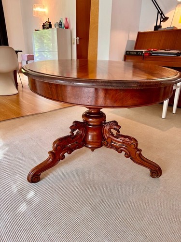 Biedermeier tisch mahagony - biedermeier,
