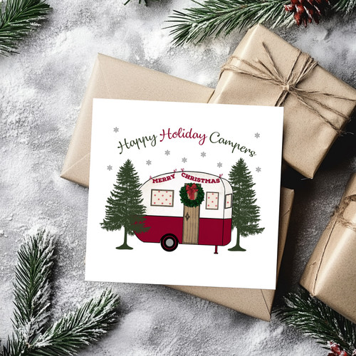 Weihnachtskarten wohnwagen - weihnachtskarten,