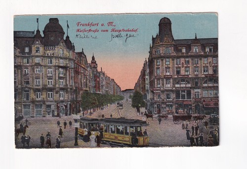 Ansichtskarte frankfurt a - ansichtskarte,