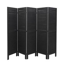 B-Ware Paravent MCW-G30, Trennwand Raumteiler, Shabby-Look 170x200cm, anthrazit