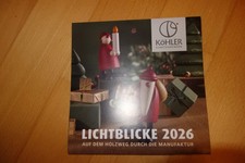 NEU Björn Köhler Faltkalender „Lichtblicke 2026“ Kalender Kunsthandwerk