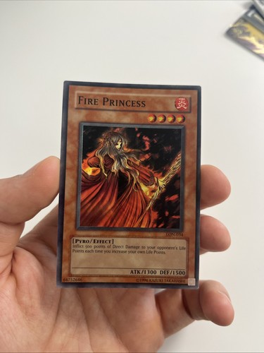 Yugioh fire princess lon - fire, lon-034