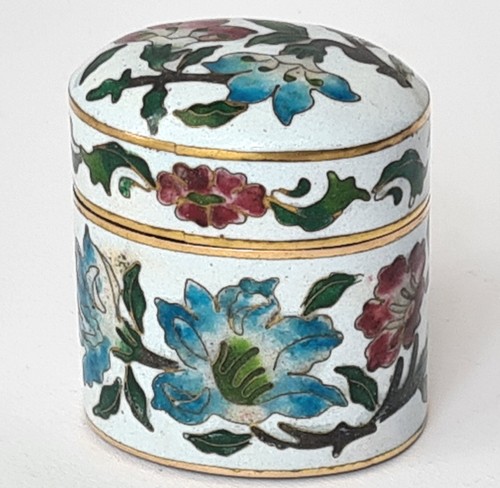 Dose deckeldose cloisonne - dose,