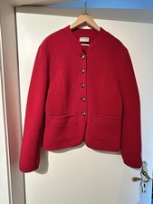 Stapf Österreich Trachtenjacke Janker Wolljacke Walk 100% Wolle Gr.44/42 Top