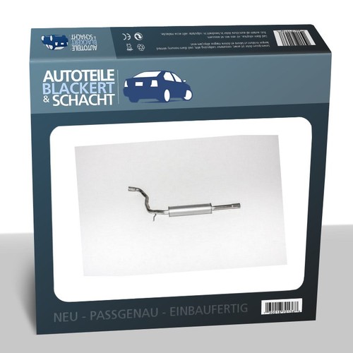 Auspuff mitteltopf für - mitteltopf,