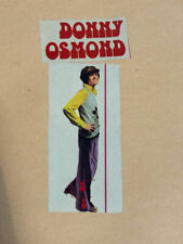 Bravo Zeitschrift Vintage Starschnitt Riesen Poster Donny Osmond Komplett 70er