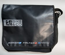 Messenger Bag Kuriertasche Umhängetasche Fahrrad + Freizeit Schultergurt schwarz
