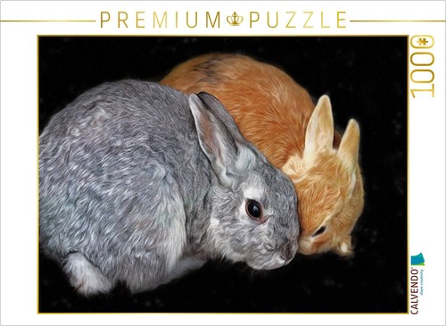 Calvendo puzzle zwei kaninchen - calvendo,