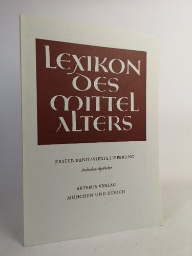 Lexikon des mittelalters - -,
