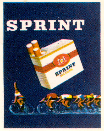 Sprint zigaretten radfahren - zigaretten,