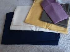 Dekostoffe Konvolut * Musterstoff Bastel Stickereien * Stoffpaket