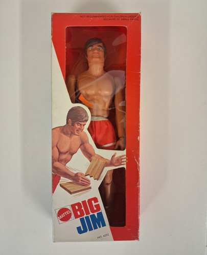 Mattel big jim action - big, action-figur
