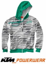 KTM SWEAT SHIRT MOTO DESIGN KAPUZENSWEATJACKE KTM POWERWEAR
