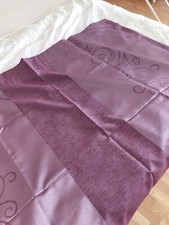 2 Lila Vorhänge 142x129