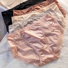 5pcs Lot Damen Seide Satin