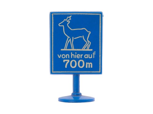 Siku plastik zubehör schild - siku,