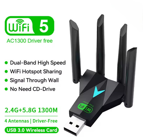 Dualband 1300mbps wlan - ac,