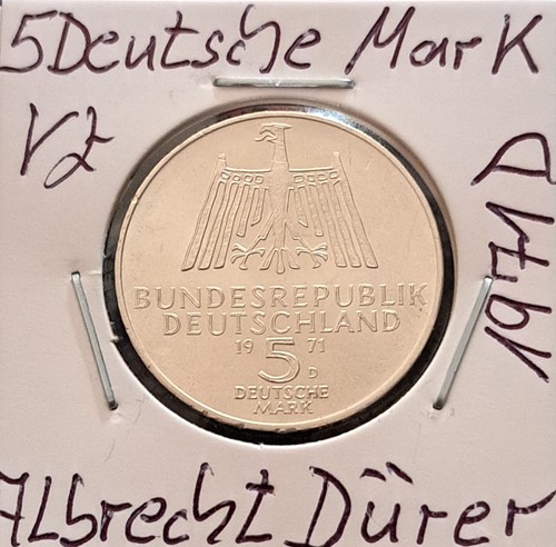 Brd deutsche mark 1971 - 5,