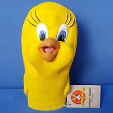VOGEL TWEETY HANDPUPPE WEICHVINYL LOONEY TUNES WARNER 30 CM VINTAGE  