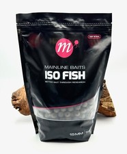 Mainline ISO Fish Boilies 10mm 15mm 20mm 1kg Hookbait Hakenköder Karpfenfutter