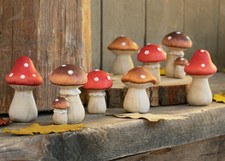 8 Fliegenpilze Deko Pilze