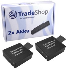 2x Kamera Akku Batterie 900mAh