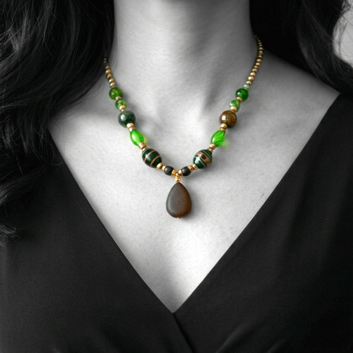 Designer statement kette lava - statement,
