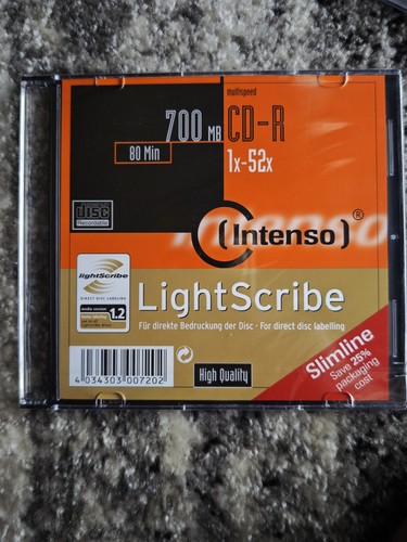 Intenso light scribe rohling - intenso,