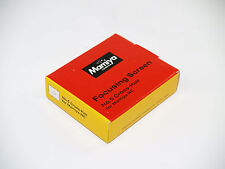 Original Mamiya NC Focusing