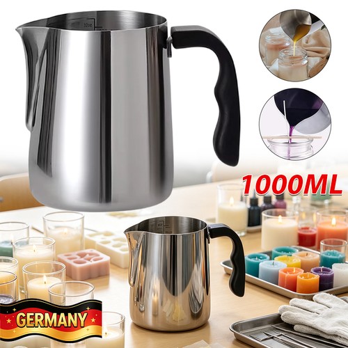 Wachsschmelztopf aus edelstahl - aus,
