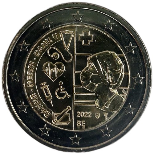Belgien euro gedenkmünze - belgien,