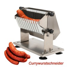 Edelstahl Currywurstschneider