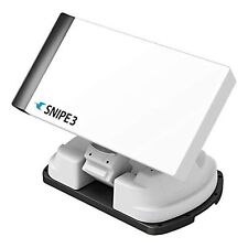 Selfsat Snipe 3 R Single mit Fernbedienung Black Line Satelliten Camping Antenne