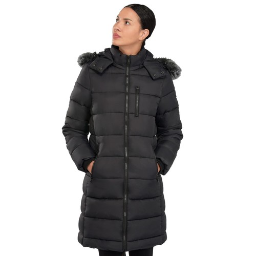 Damen lang steppjacke - damen,