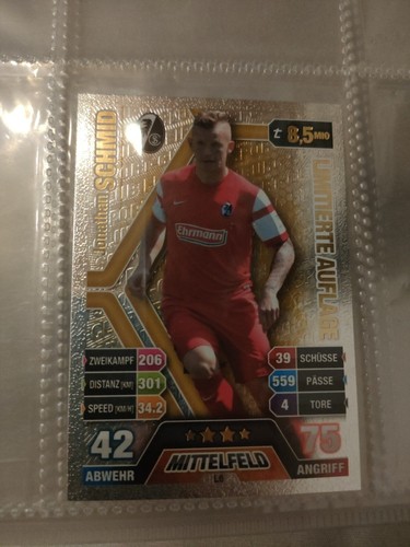Match attax j schmid - match, j.