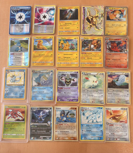 Pokémon karten sammlung - karten,