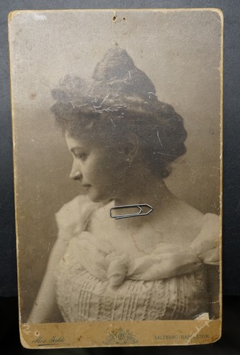 Foto portrait cdv kab - portrait, frau