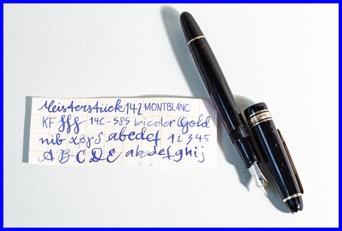 1955er montblanc meisterstück - montblanc,