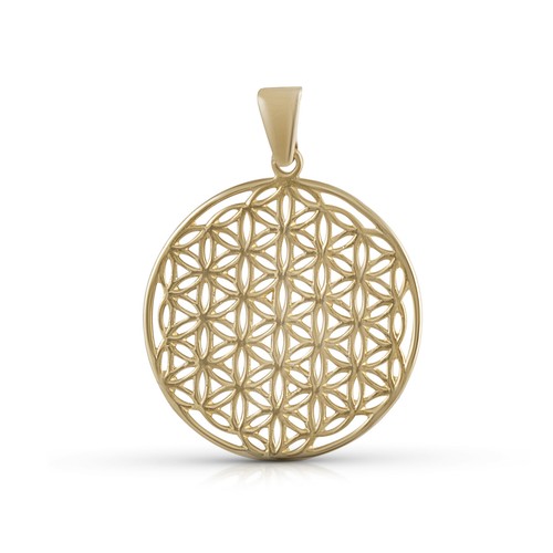 Lebensblume 375 gold 2 0cm - 'er, 2,0cm